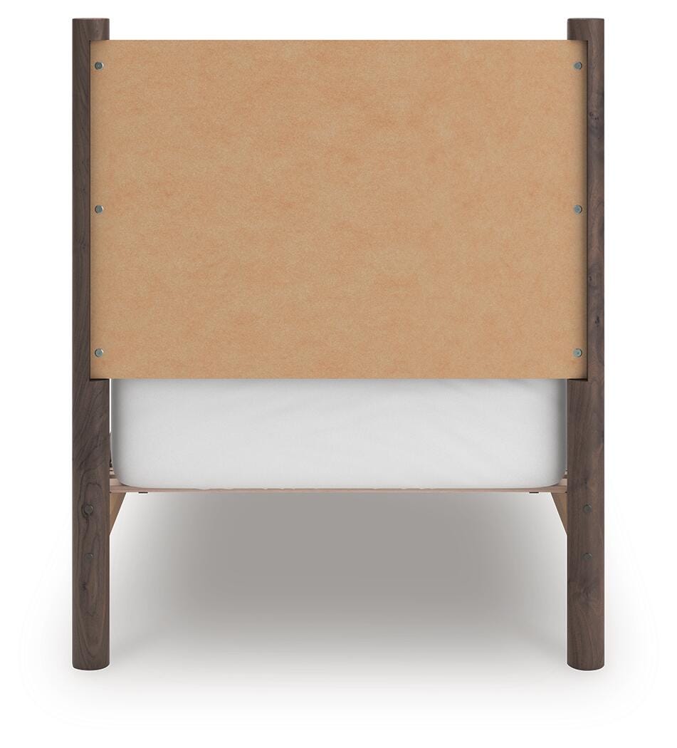 Pamytta Twin Panel Platform Bed - Brown (6)