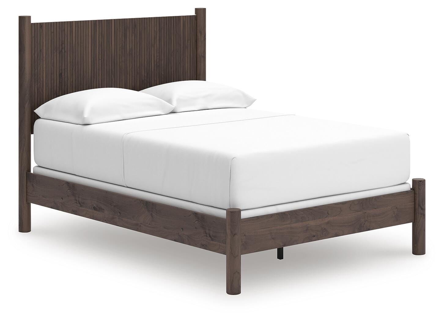 Pamytta Full Panel Bed - Dark Brown (1)