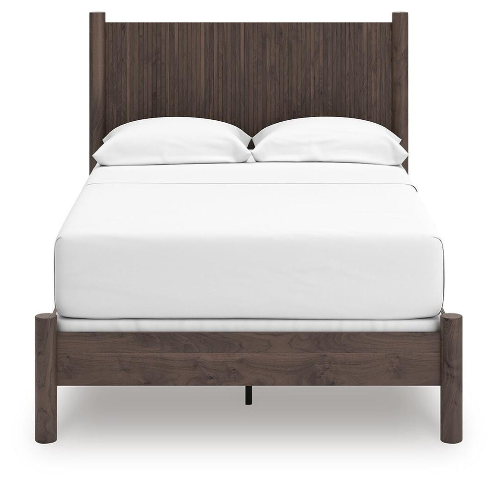 Pamytta Full Panel Bed - Dark Brown (3)