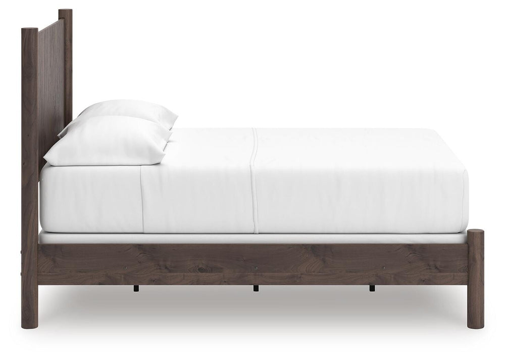 Pamytta Full Panel Bed - Dark Brown (5)