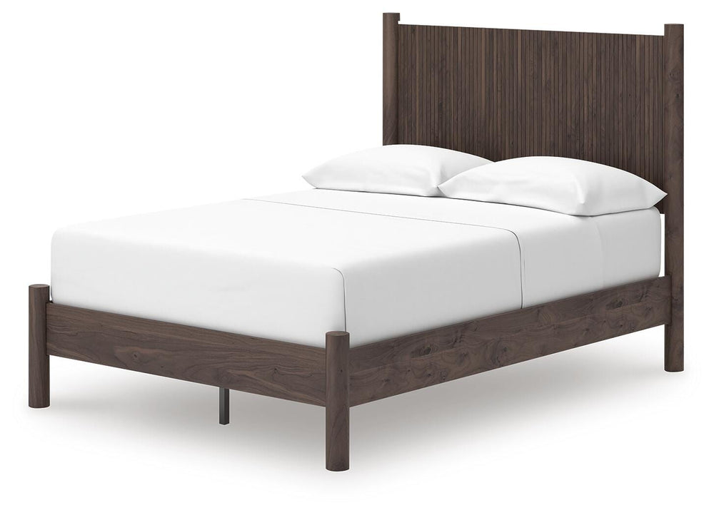 Pamytta Full Panel Platform Bed - Brown (4)