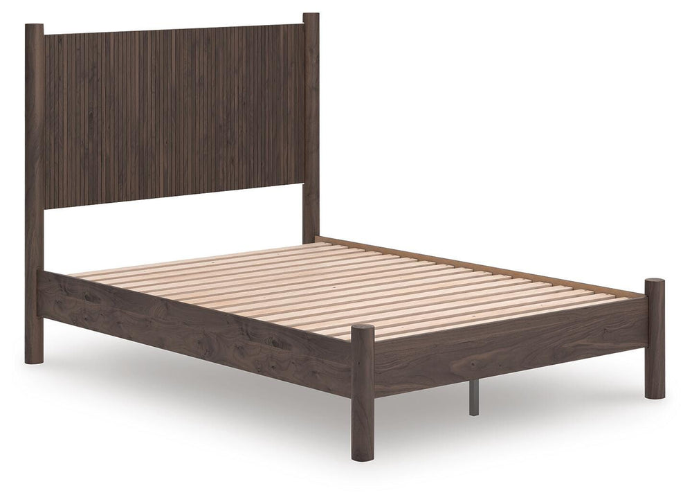 Pamytta Full Panel Platform Bed - Brown (2)