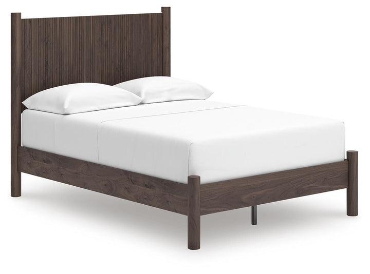 Pamytta Full Panel Platform Bed - Brown (1)