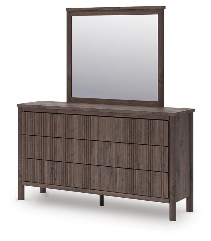 Pamytta Dresser and Mirror - Dark Brown (4)