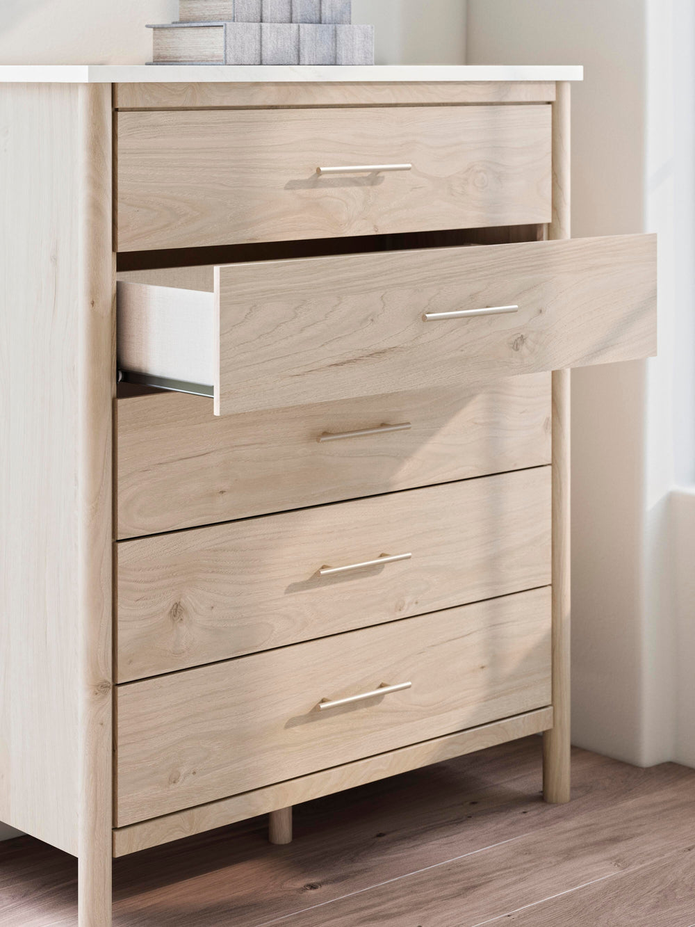 Cadmori Chest of Drawers - Beige (10)