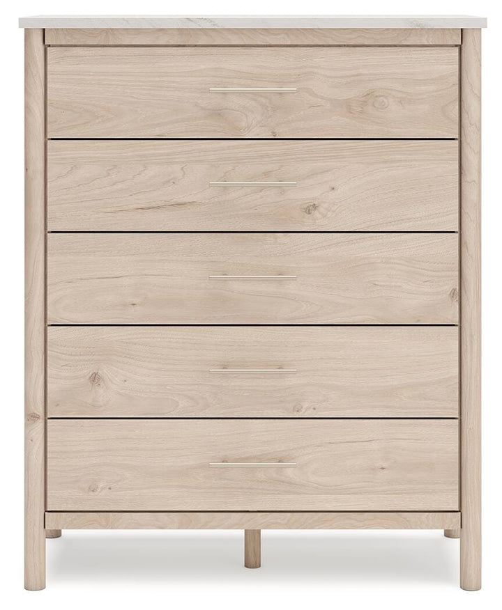 Cadmori Chest of Drawers - Beige (5)