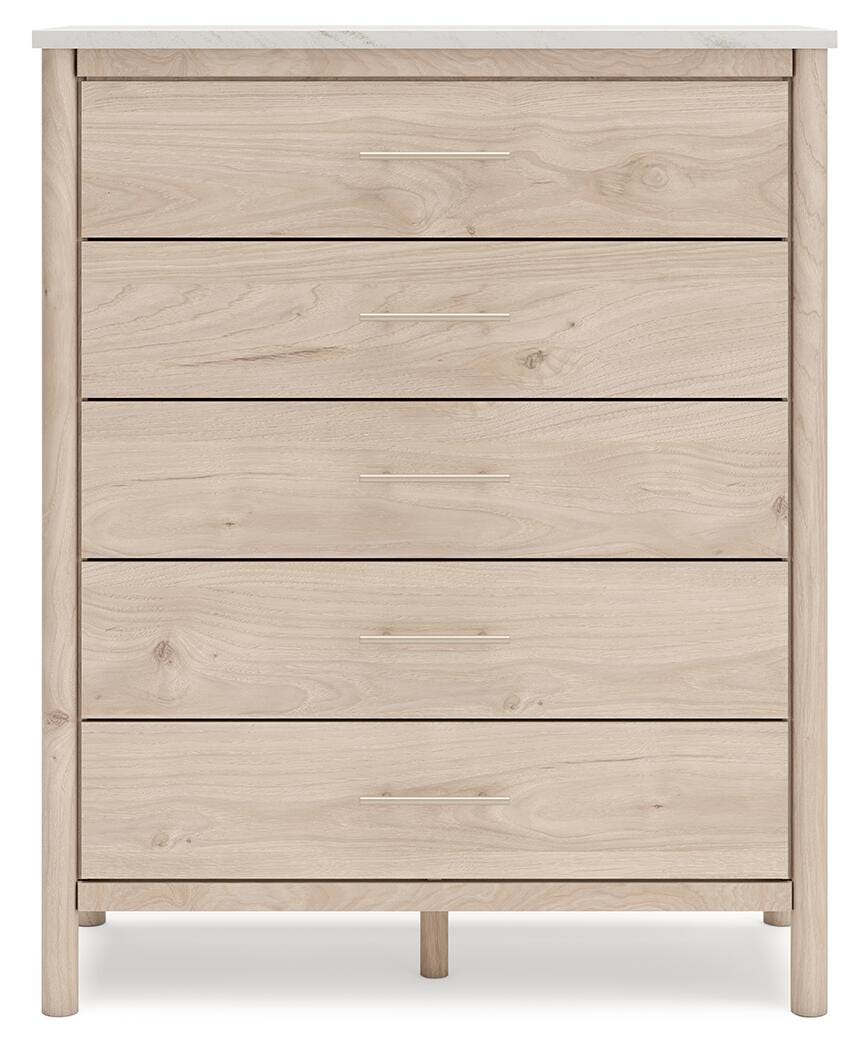 Cadmori Chest of Drawers - Beige (5)