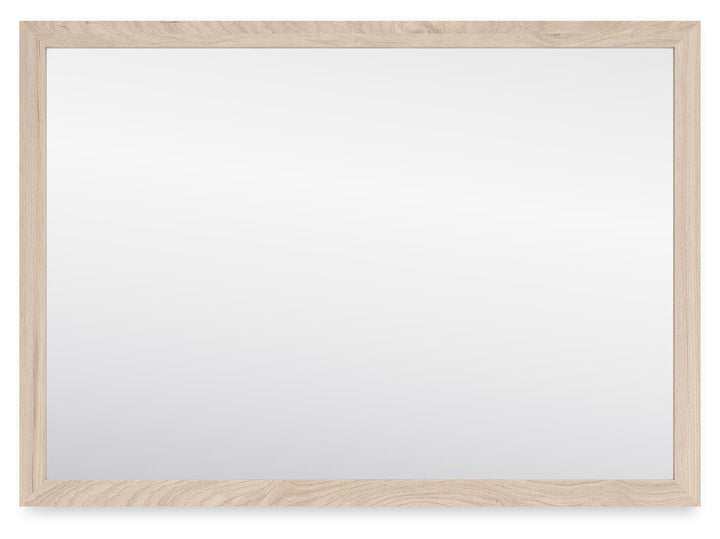 Cadmori Bedroom Mirror - Beige (2)