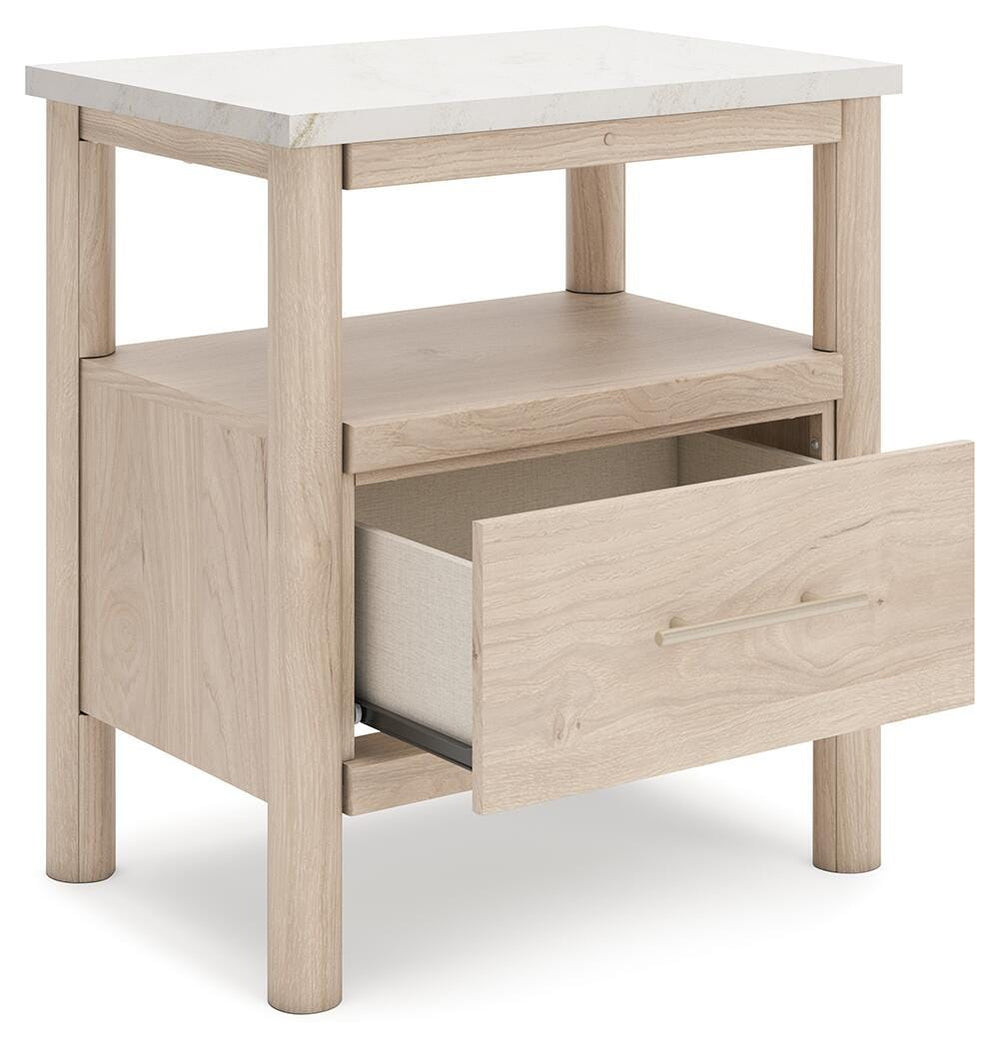 Cadmori Nightstand - Beige (4)