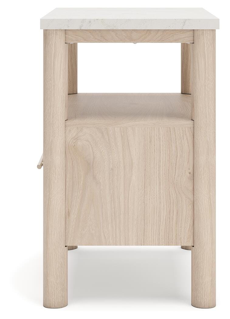 Cadmori Nightstand - Beige (8)