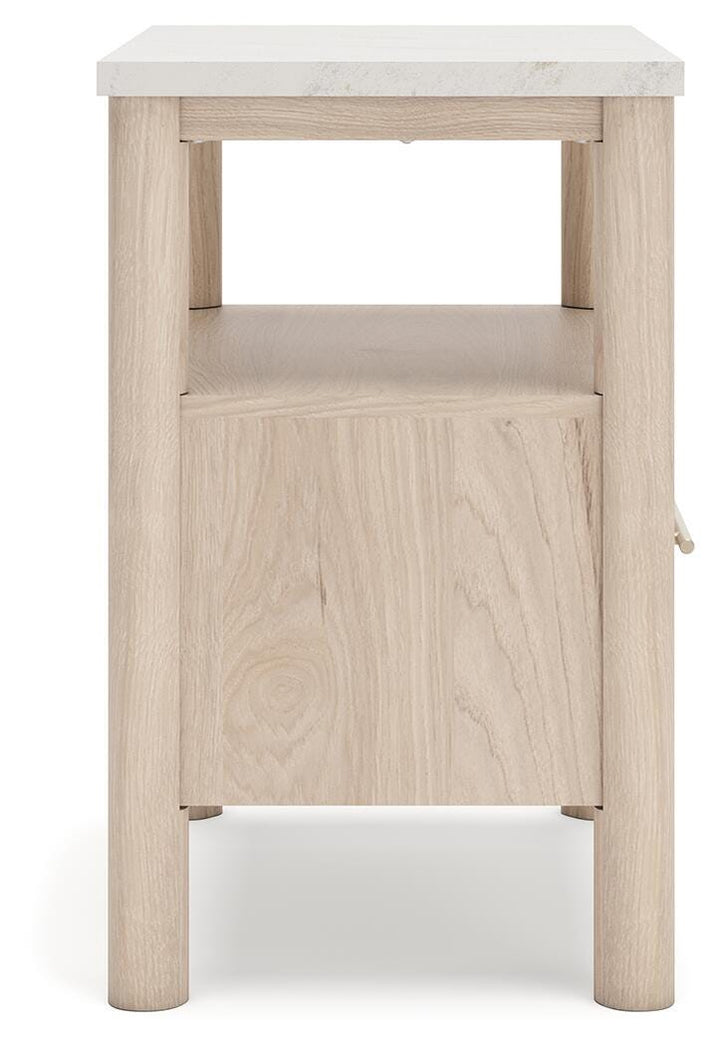 Cadmori Nightstand - Beige (9)