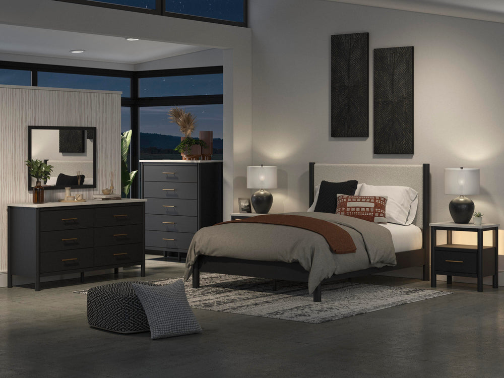 Cadmori Nightstand - Black (13)