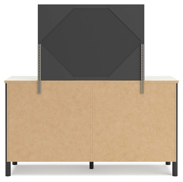 Cadmori Dresser and Mirror - Black (6)