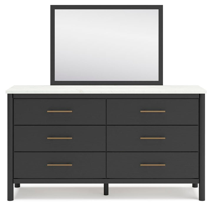 Cadmori Dresser and Mirror - Black (5)