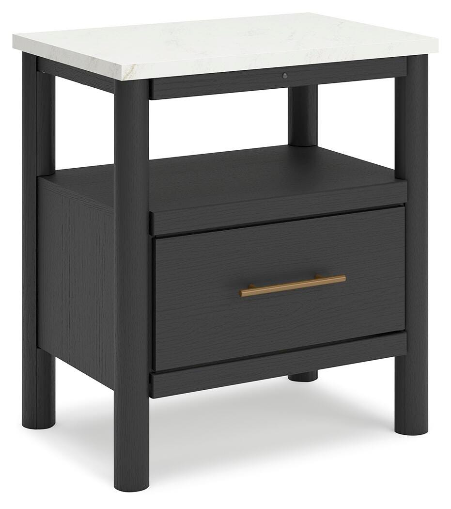 Cadmori Nightstand - Black (1)