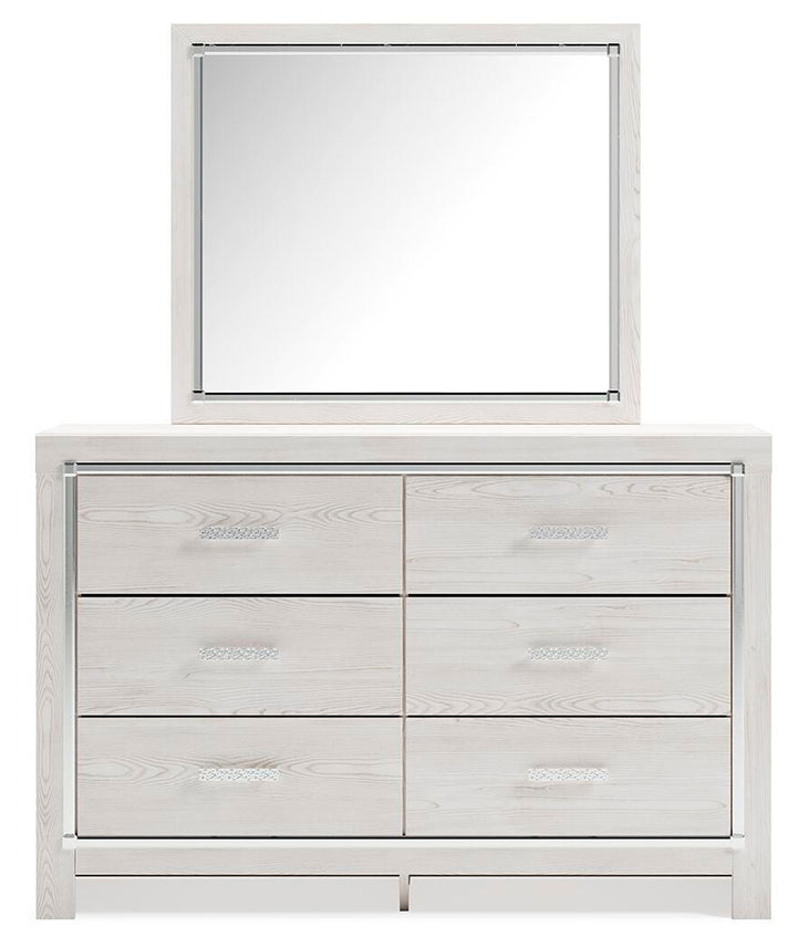 Altyra King Platform Storage Bed, Dresser, Mirror, Chest and 2 Nightstands (2)