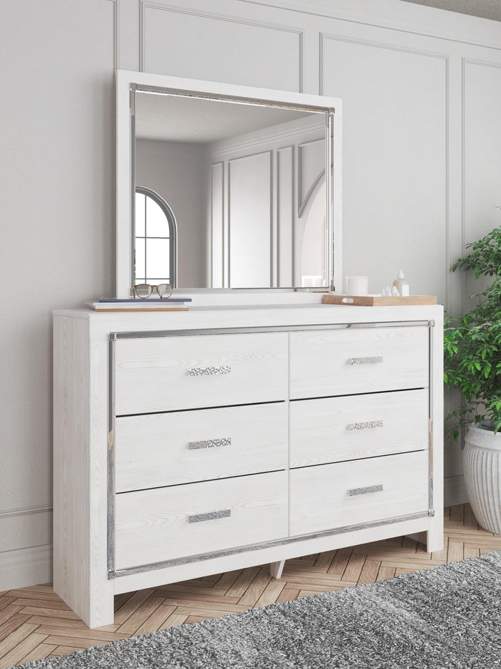 Altyra Queen Upholstered Panel Bed, Dresser and Mirror (14)
