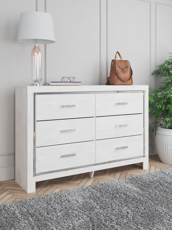 Altyra Queen Storage Bed, Dresser and Chest - White (22)