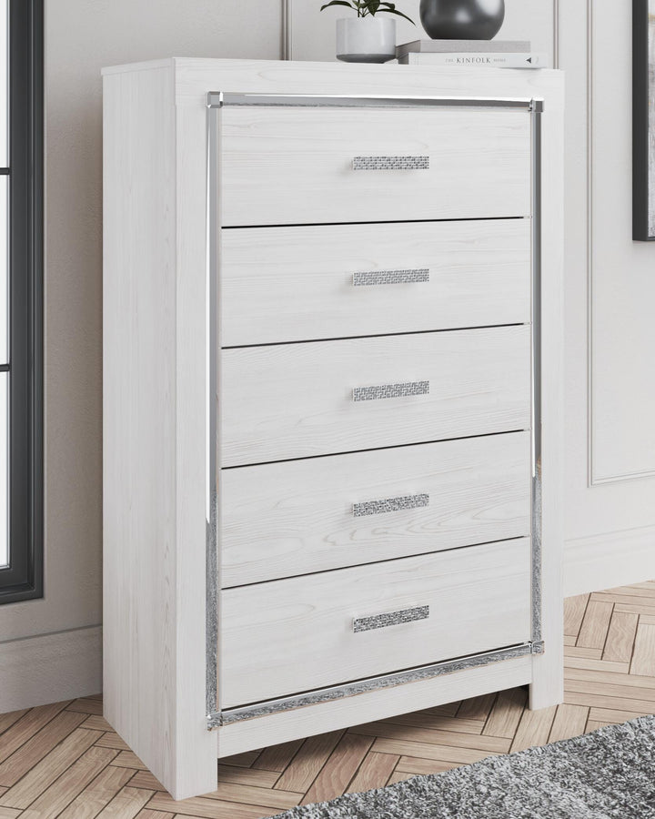 Altyra Chest of Drawers - White (2)