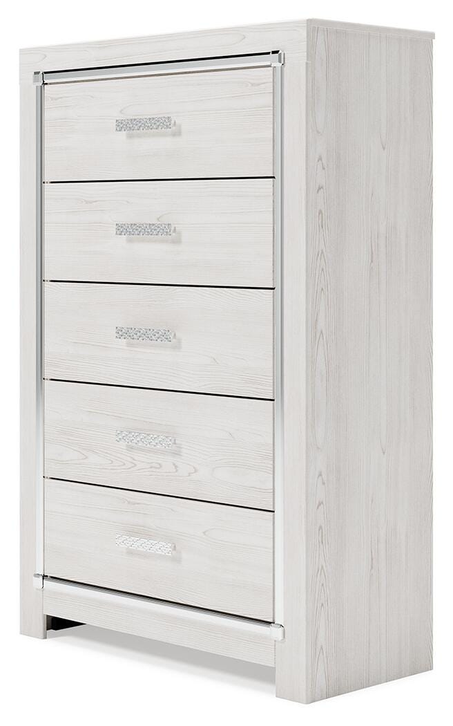 Altyra Chest of Drawers - White (8)