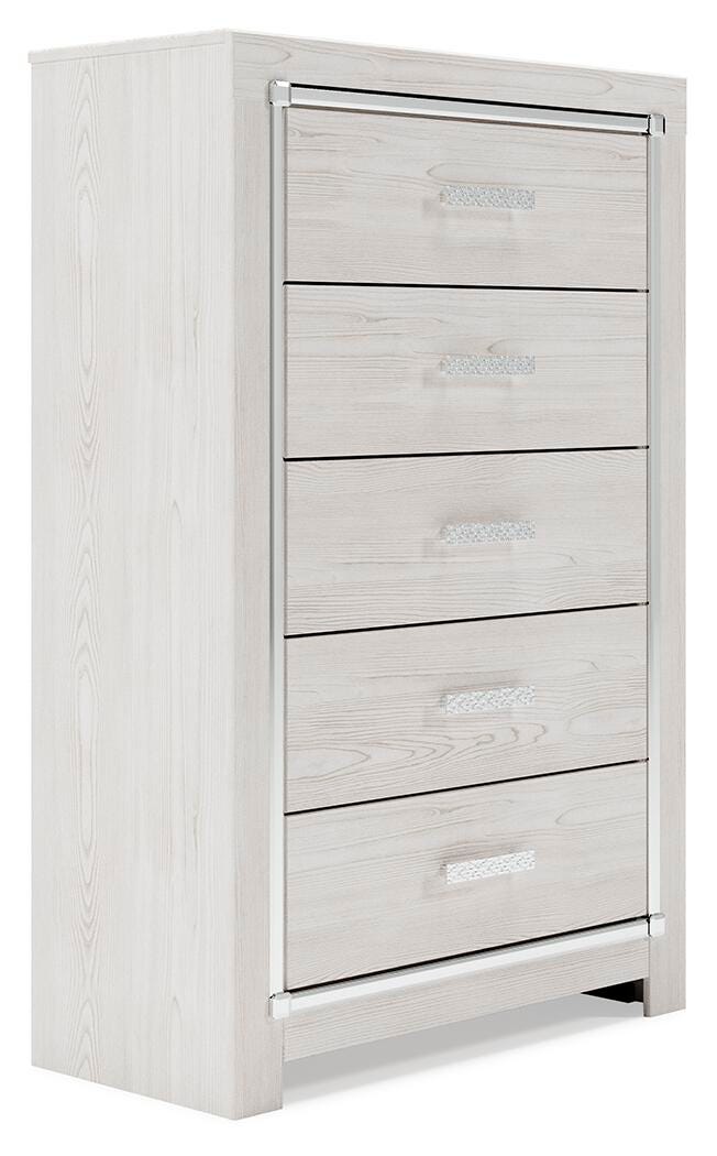 Altyra Chest of Drawers - White (1)
