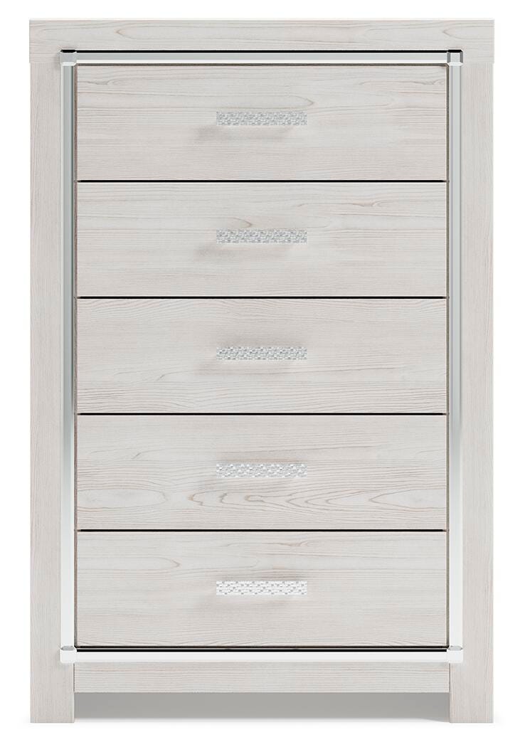 Altyra Chest of Drawers - White (3)