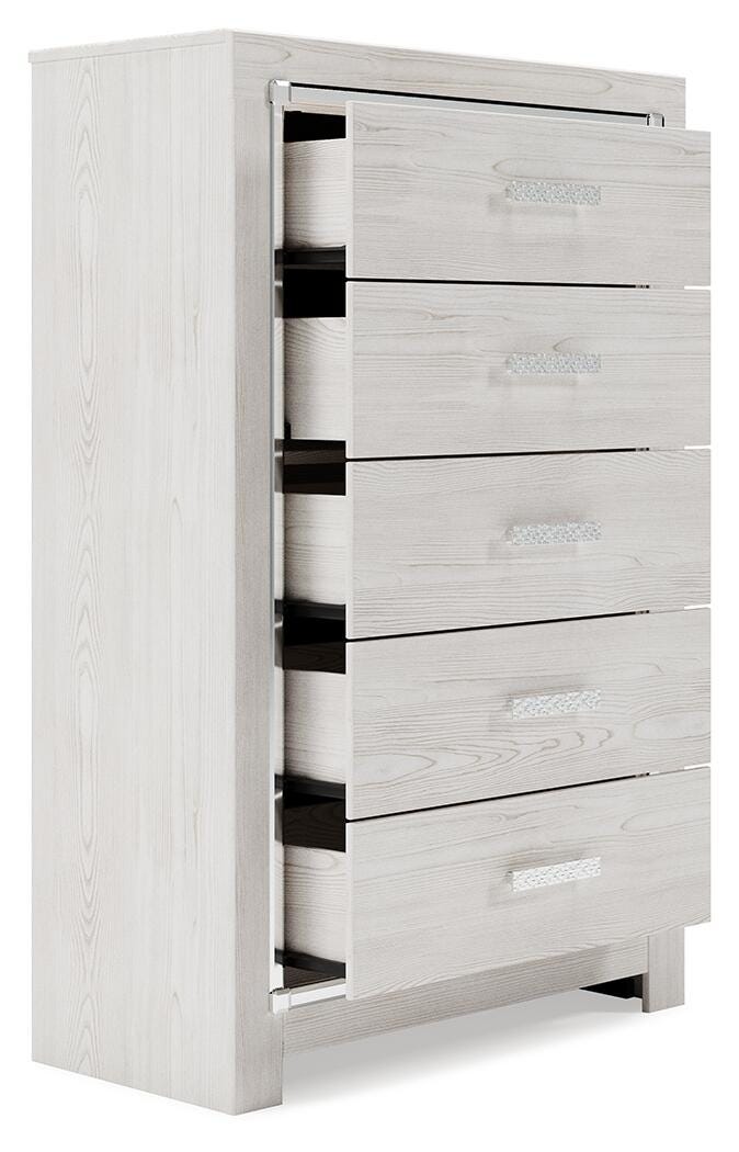 Altyra Chest of Drawers - White (5)
