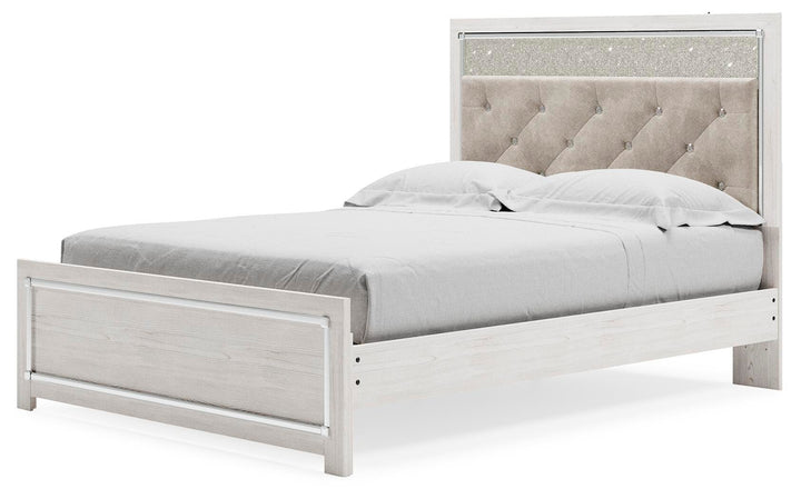 Altyra Queen Panel Bed - White (3)