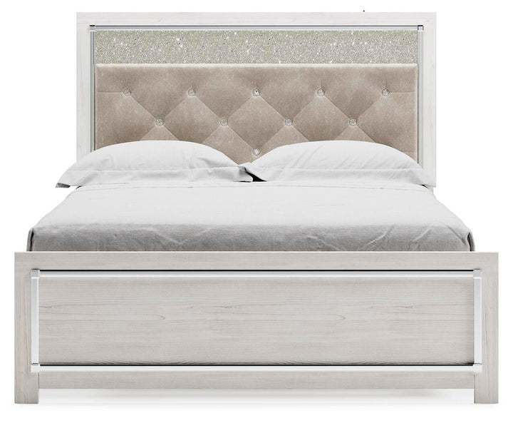 Altyra Queen Panel Bed - White (4)