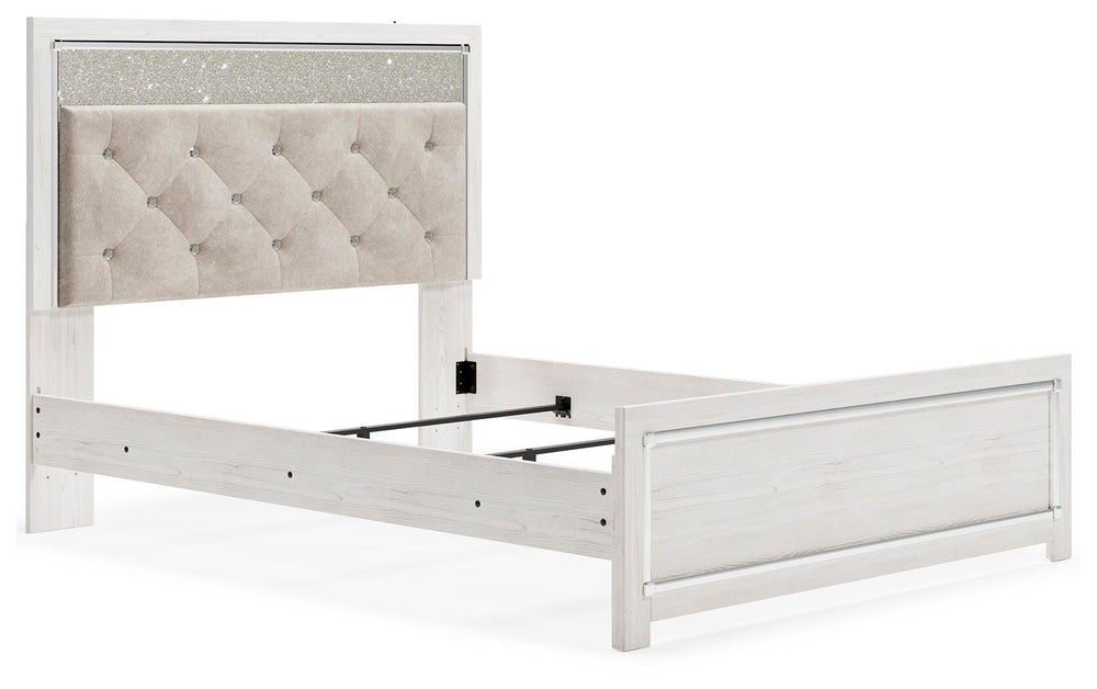 Altyra Queen Panel Bed - White (3)