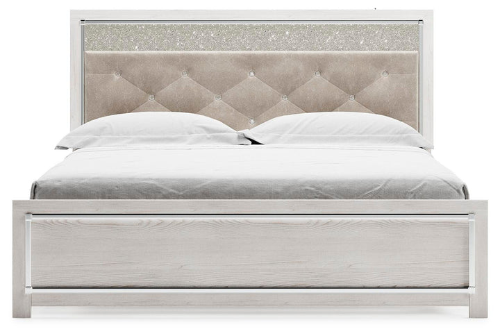 Altyra King Panel Bed - White (3)