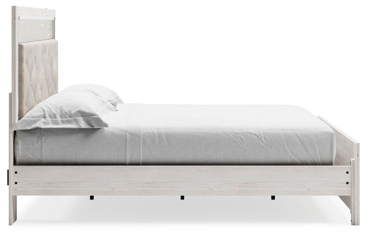 Altyra King Panel Bed - White (5)