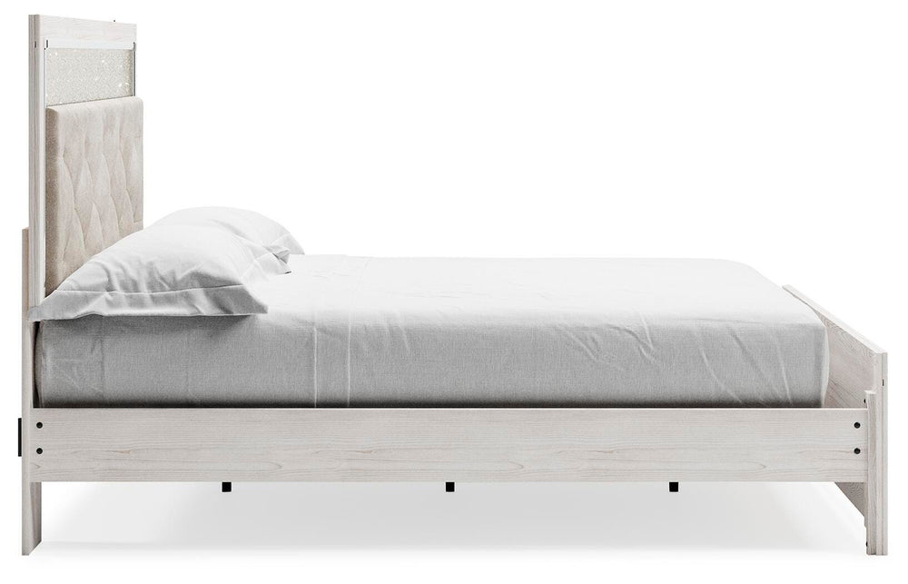 Altyra King Panel Bed - White (5)