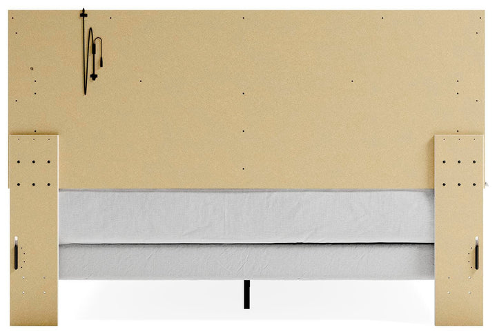 Altyra King Panel Bed - White (7)