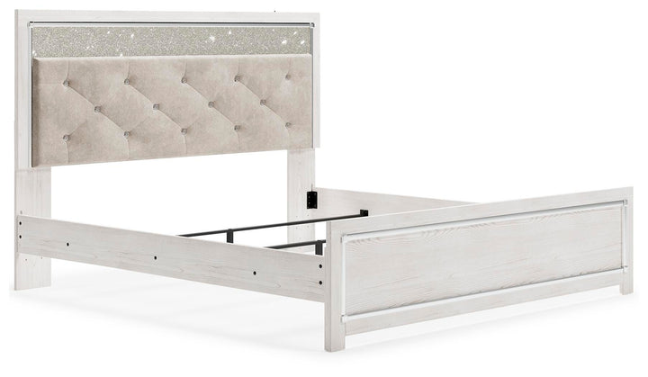Altyra King Panel Bed - White (3)