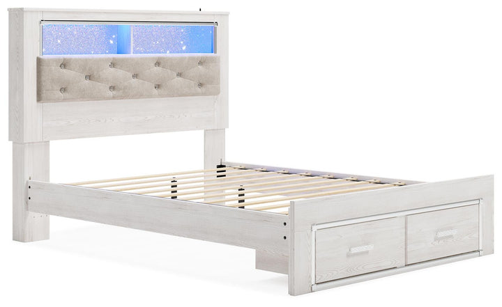 Altyra Queen Panel Storage Bed, Dresser, Mirror and 2 Nightstands (16)