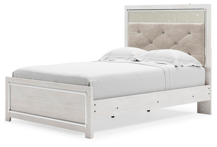 Altyra Full Upholstered Panel Bed, Dresser, Mirror, Chest and Nightstand (23)