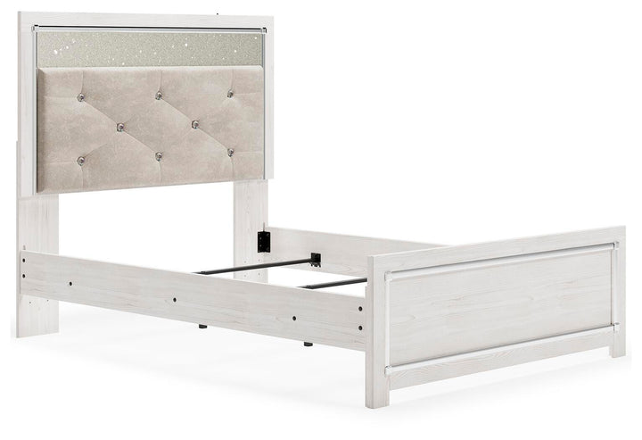 Altyra Full Panel Bed - White (8)