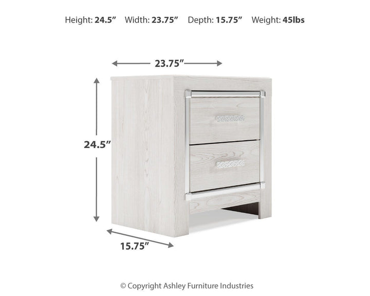 Altyra Nightstand - White (4)