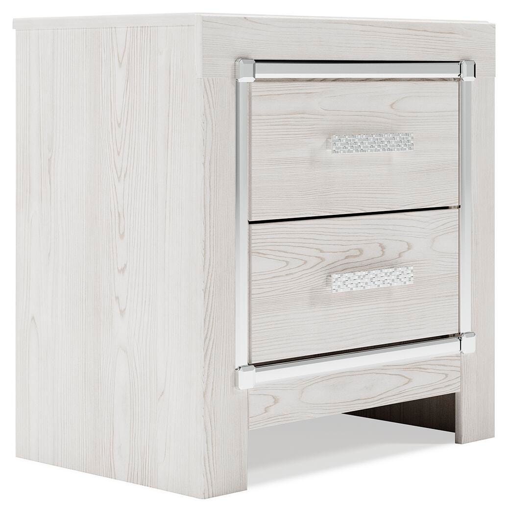 Altyra Nightstand - White (1)