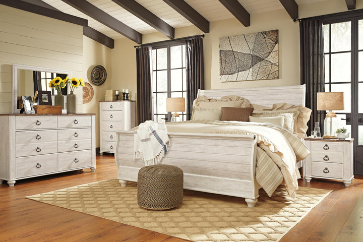 Willowton Chest of Drawers - Beige (5)