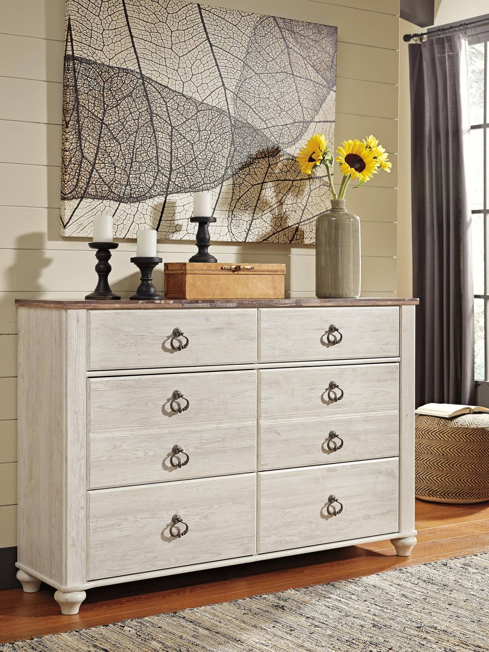 Willowton Dresser - Beige (2)