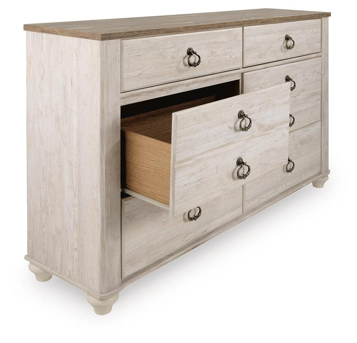 Willowton Dresser - Beige (4)