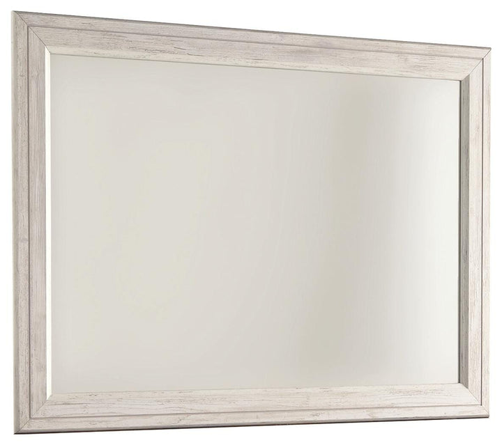 Willowton Bedroom Mirror - Beige (1)