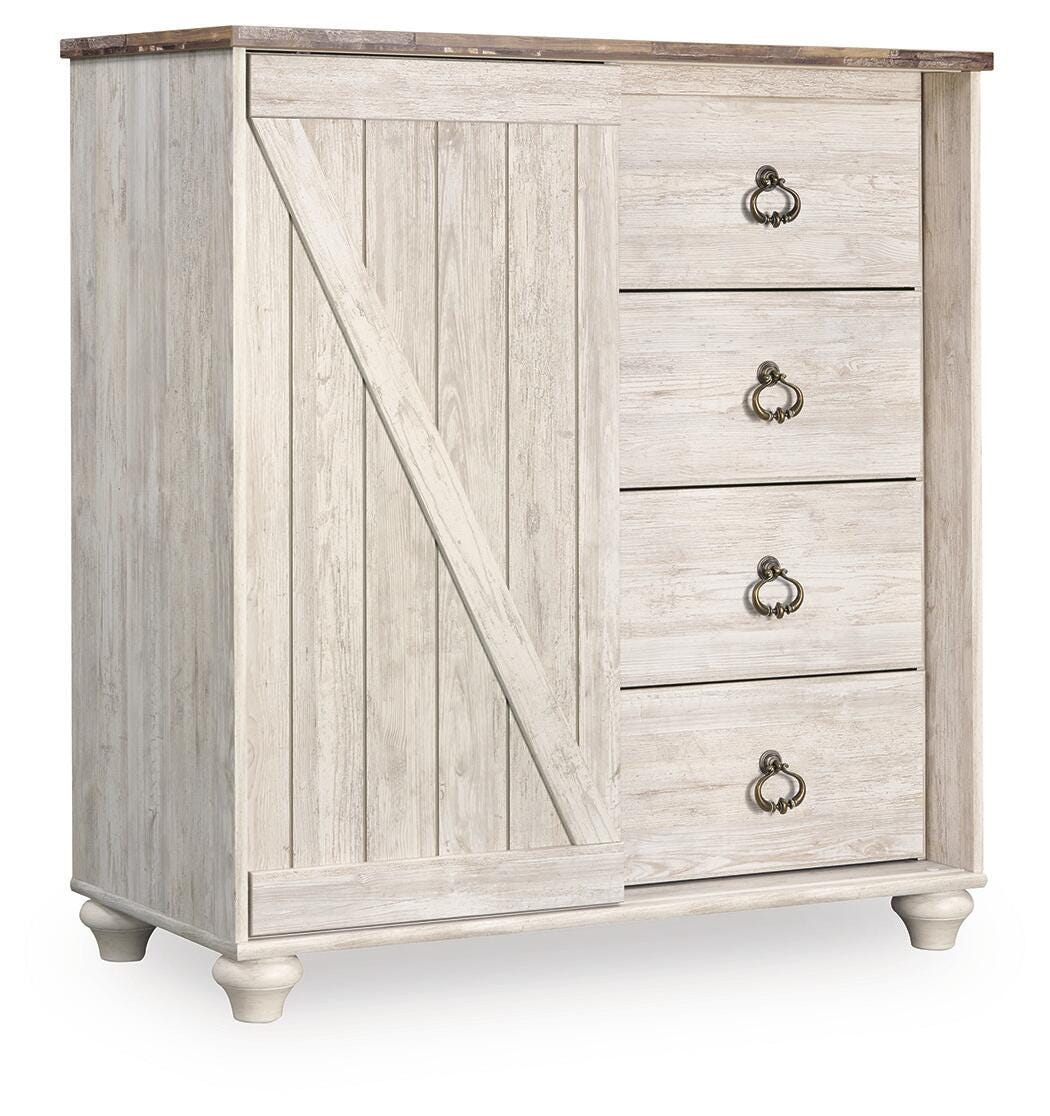 Willowton Dressing Chest - Beige (1)