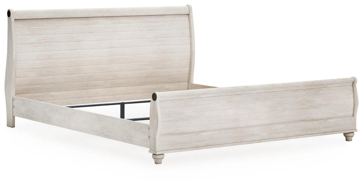 Willowton Queen Sleigh Bed and Dresser (8)