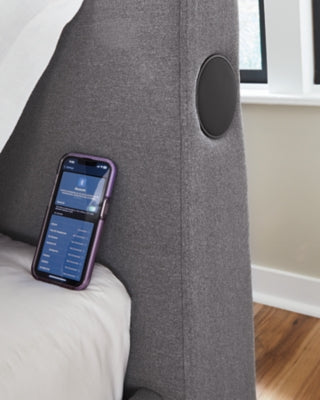 Verishaw Twin Upholstered Bed