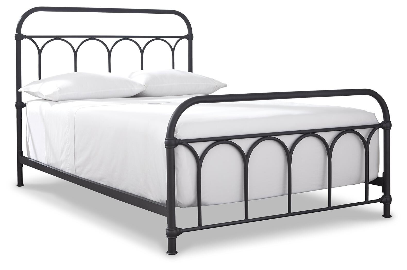 Nashburg Full Metal Bed - Black (1)