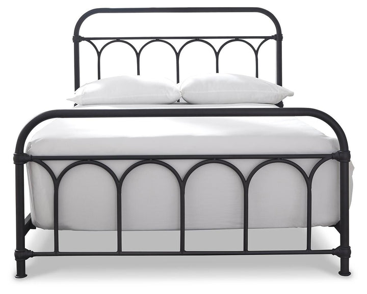 Nashburg Full Metal Bed - Black (3)