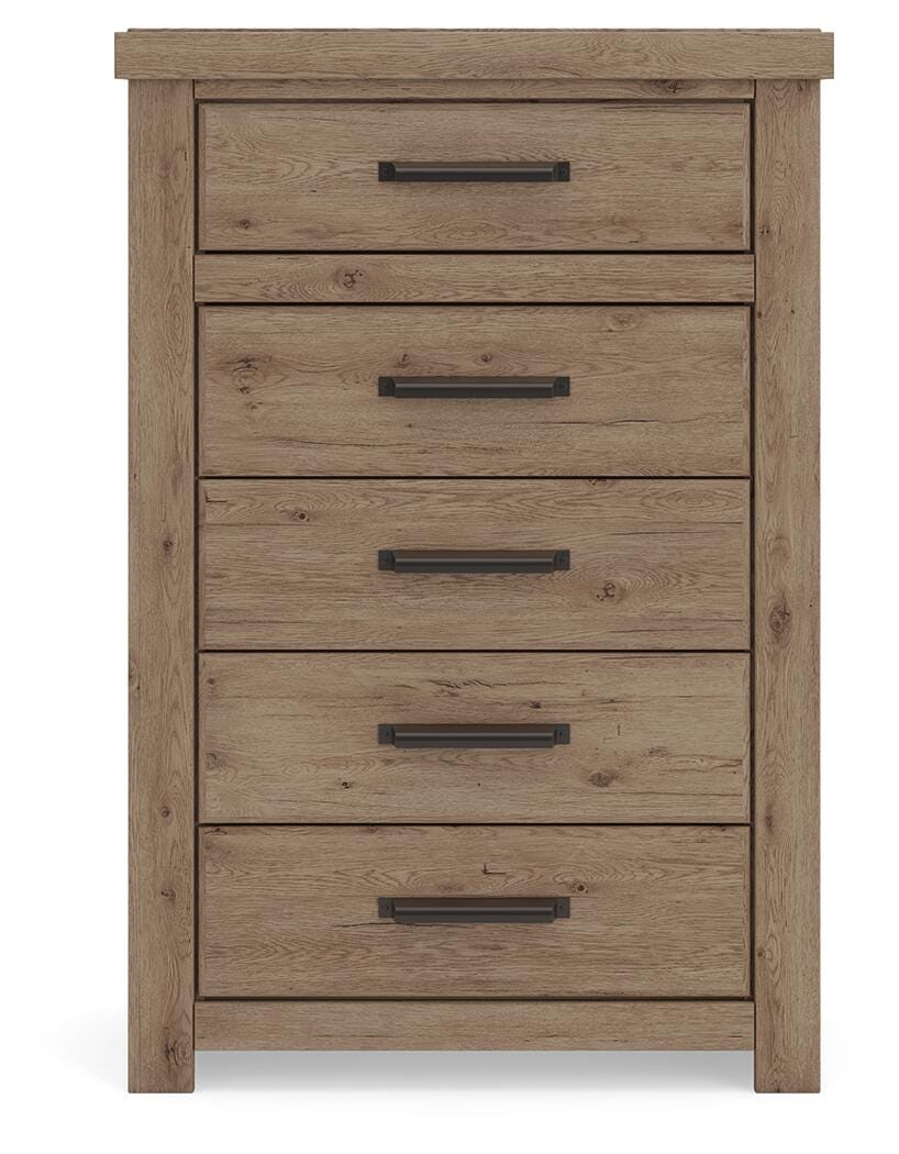 Oliandon Chest of Drawers - Light Brown (3)